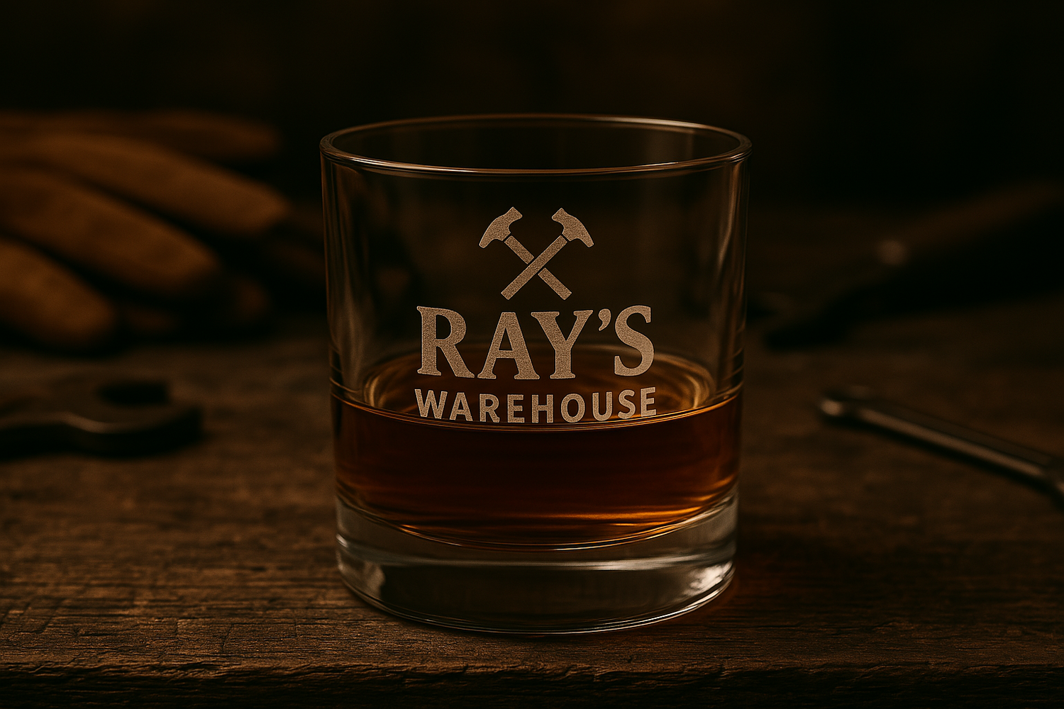 Ray’s Warehouse Heritage Whiskey Glass